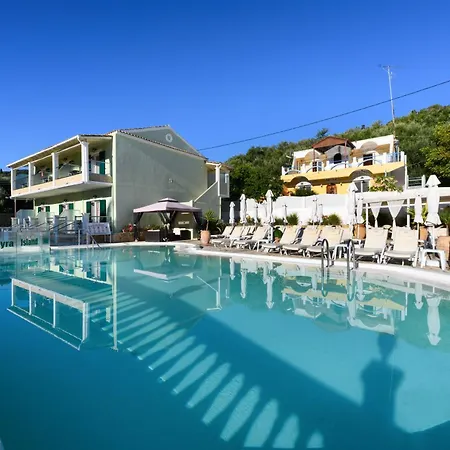 Kerkyra Island Lägenhetshotell Mesongí